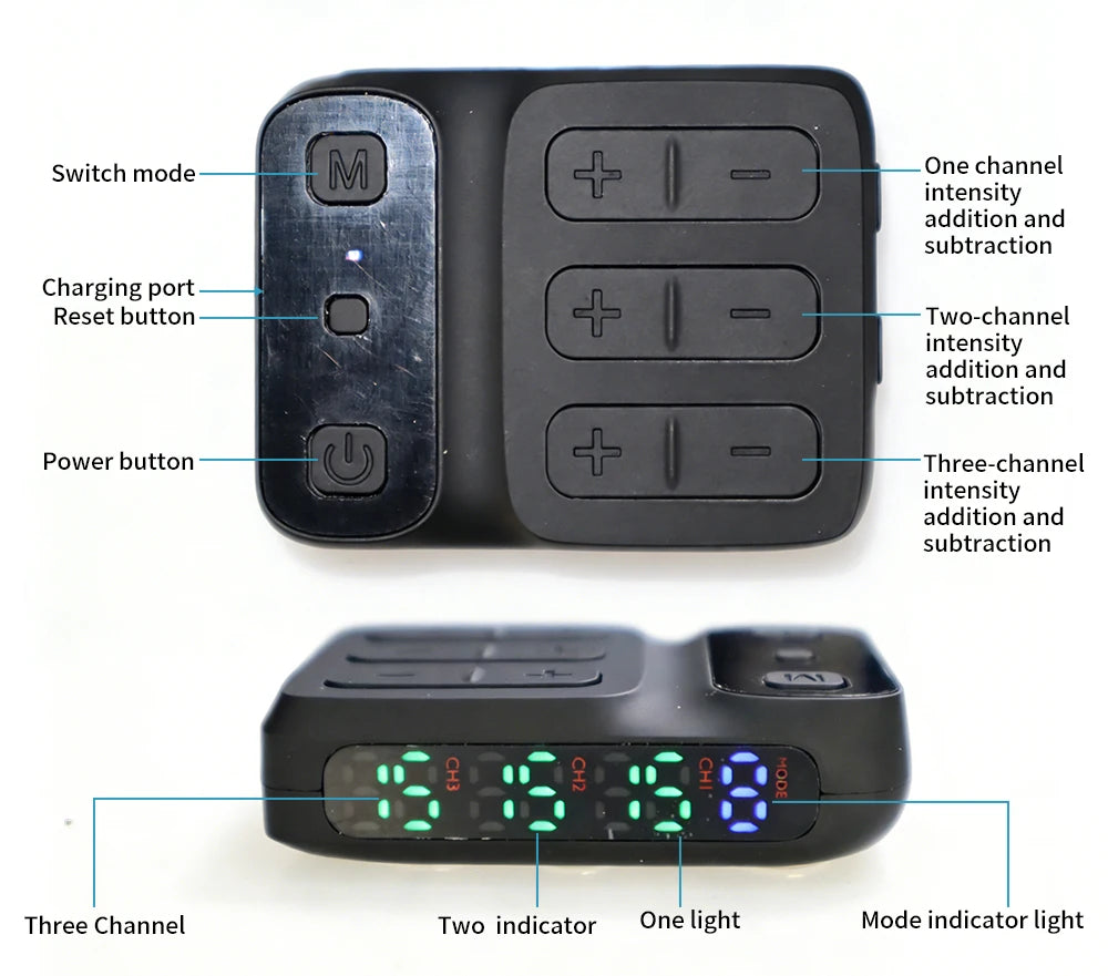 Intelligent Yoga Power Pants EMS Micro Current Pulse Massager Muscle Stimulation Slimming Shaping Independent Control Shorts